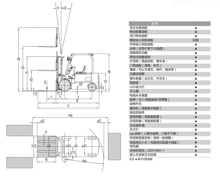 四支點(diǎn)電動(dòng)叉車(chē)5